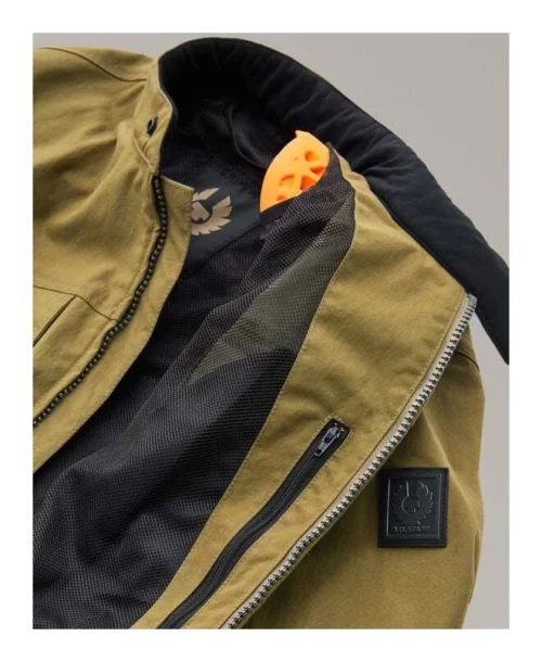 Belstaff Airflow Jacket -Motorcycle Tops Store belstaff airflow jacket olive 5