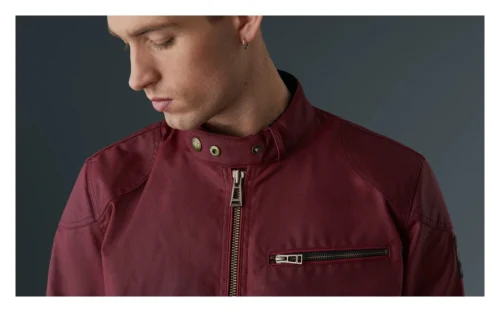 Belstaff Ariel Jacket (LG) 10 Belstaff Ariel Jacket (LG) -Motorcycle Tops Store belstaff ariel jacket red 4