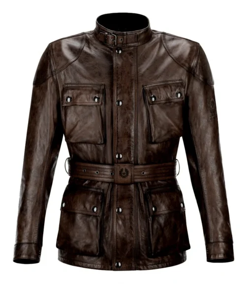 Belstaff Trialmaster Pro Leather Jacket -Motorcycle Tops Store belstaff classic tourist trophy jacket black brown