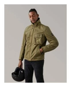 Belstaff Convoy Jacket -Motorcycle Tops Store belstaff convoy jacket olive 3