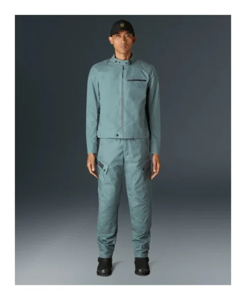 Belstaff Stealth Ariel Motorcycle Jacket -Motorcycle Tops Store belstaff stealth ariel motorcycle jacket grey green 2