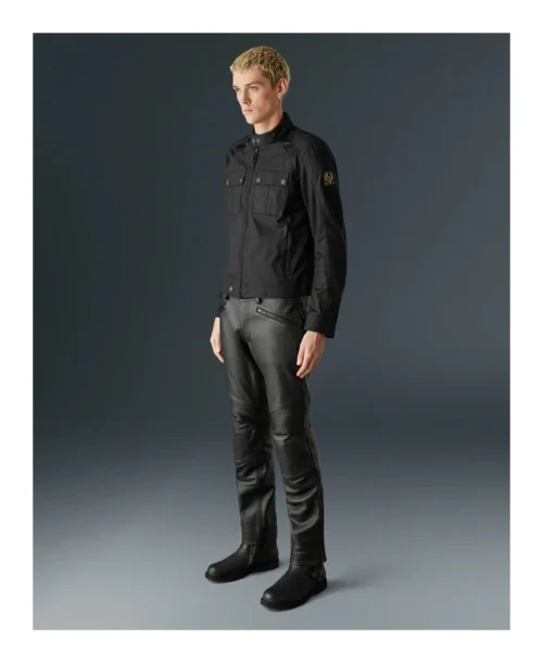 Belstaff Temple Waxed Cotton Jacket 20 Belstaff Temple Waxed Cotton Jacket -Motorcycle Tops Store belstaff temple jacket black 3