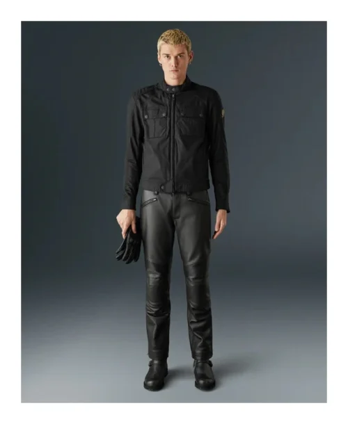 Belstaff Temple Waxed Cotton Jacket 21 Belstaff Temple Waxed Cotton Jacket -Motorcycle Tops Store belstaff temple jacket black 4