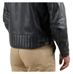 BILT Alder 2 Leather Jacket -Motorcycle Tops Store bilt alder2 leather jacket black 3