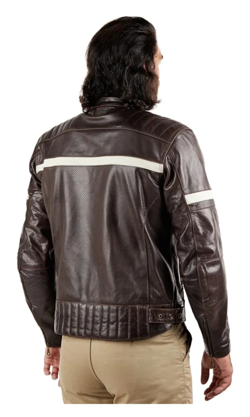 BILT Alder 2 Leather Jacket -Motorcycle Tops Store bilt alder2 leather jacket brown 5