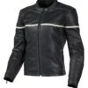 BILT Alder 2 Women's Leather Jacket -Motorcycle Tops Store bilt alder2 womens leather jacket black cream
