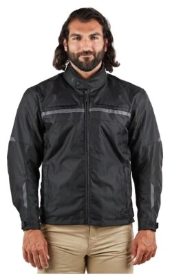 BILT Blast 2 Waterproof Jacket Black / 5XL [Incomplete] -Motorcycle Tops Store bilt blast2 waterproof jacket black5 xl incomplete black 5