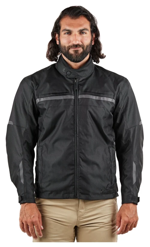BILT Blast 2 Waterproof Jacket 14 BILT Blast 2 Waterproof Jacket -Motorcycle Tops Store bilt blast h2 o jacket black 3