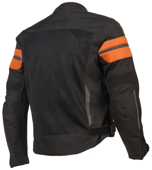 BILT Blaze 3 Mesh Jacket -Motorcycle Tops Store bilt blaze3 mesh jacket black orange 1 scaled