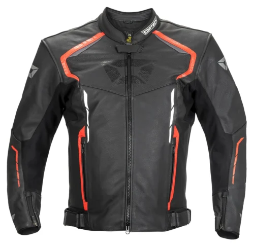 Cortech Chicane Leather Jacket -Motorcycle Tops Store cortech chicane leather jacket 4