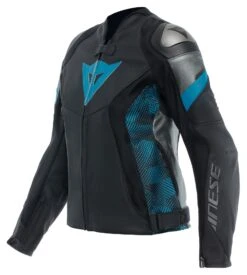 Dainese Avro 5 Women's Leather Jacket -Motorcycle Tops Store dainese avro5 womens leather jacket black blue 2