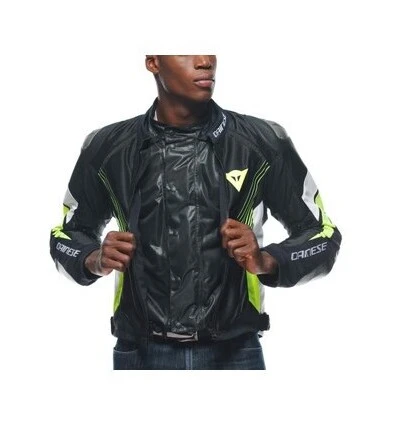 Dainese Super Rider 2 Absoluteshell Jacket Black/White/Fluo Yellow / 52 [Incomplete] - Image 2