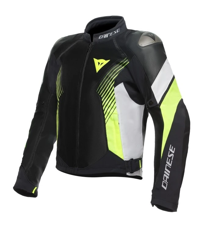 Dainese Super Rider 2 Absoluteshell Jacket Black/White/Fluo Yellow / 52 [Incomplete]