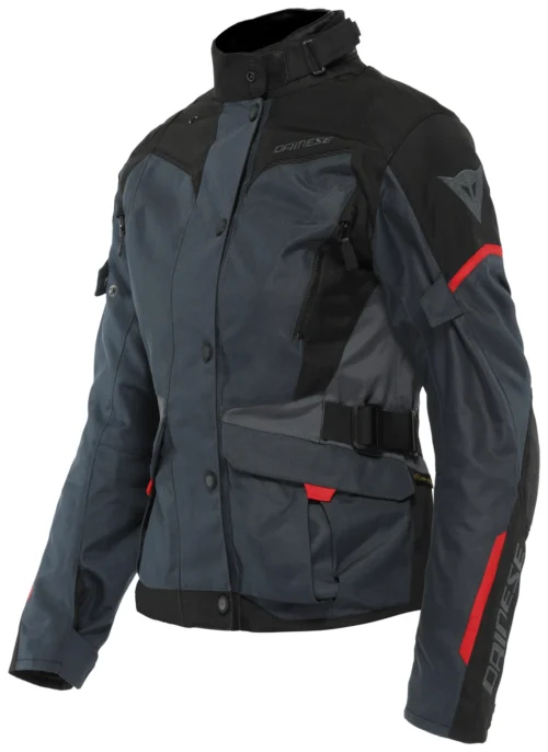 Dainese Tempest 3 D-Dry Women's Jacket -Motorcycle Tops Store dainese tempest3 d dry womens jacket black red scaled
