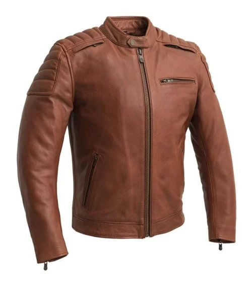 First Manufacturing Crusader Jacket -Motorcycle Tops Store first manufacturing crusader leather jacket