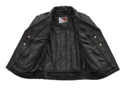 First Manufacturing Fillmore Jacket -Motorcycle Tops Store first manufacturing fillmore jacket black 2