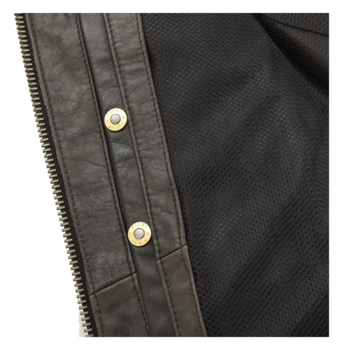 First Manufacturing Indy Jacket -Motorcycle Tops Store first manufacturing indy jacket antique brown 3