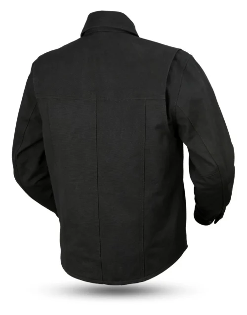 First Manufacturing Mercer Riding Shirt -Motorcycle Tops Store first manufacturing mercer jacket black 2