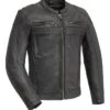 First Manufacturing Nemesis Jacket -Motorcycle Tops Store first manufacturing nemesis jacket black