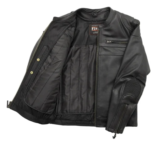 First Manufacturing Nemesis Jacket -Motorcycle Tops Store first manufacturing nemesis jacket black 2