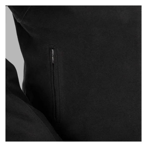 First Manufacturing Qualifier Canvas Jacket (3XL And 4XL) -Motorcycle Tops Store first manufacturing qualifier canvas jacket black 3