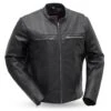 First Manufacturing Rocky Jacket -Motorcycle Tops Store first manufacturing rocky jacket black