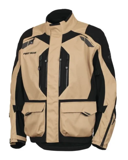 Firstgear Kathmandu 2.0 Jacket -Motorcycle Tops Store firstgear kathmandu20 jacket sand black 2