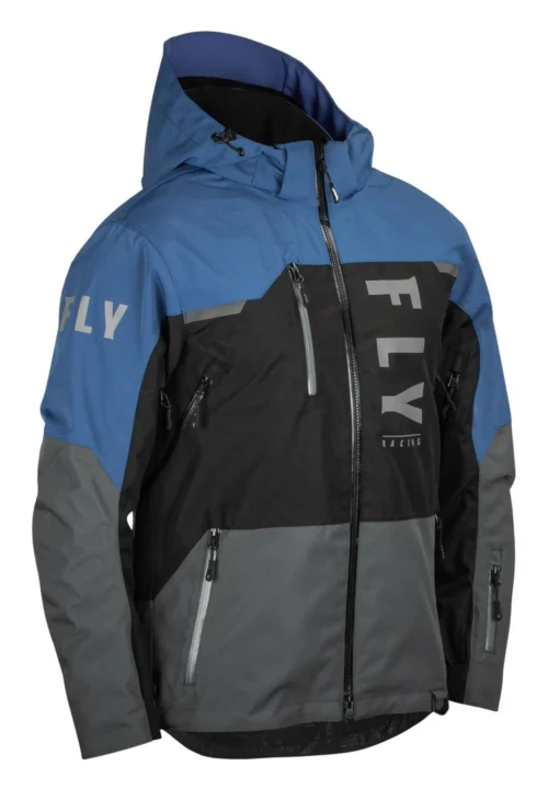 Fly Racing Snow Carbon Jacket (MD And LG) -Motorcycle Tops Store fly racing snow carbon jacket 2
