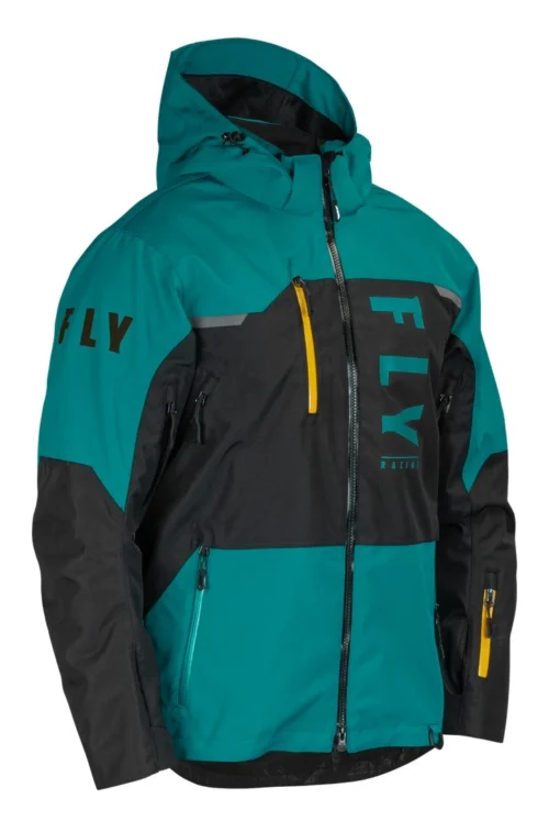 Fly Racing Snow Carbon Jacket (MD And LG) -Motorcycle Tops Store fly racing snow carbon jacket 8