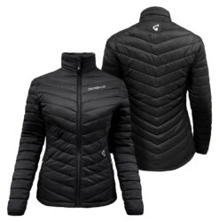 Gerbing 7V Khione 2.0 Women's Heated Puffer Jacket -Motorcycle Tops Store gerbing7 v khione20 womens heated puffer jacket black 2