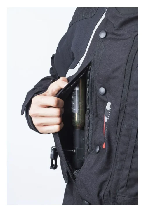 Helite Adventure Airbag Jacket -Motorcycle Tops Store helite adventure airbag jacket black 7