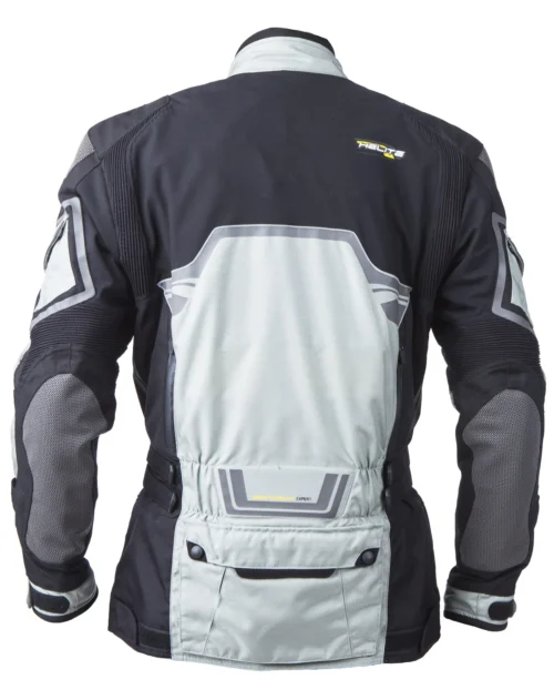 Helite Adventure Airbag Jacket -Motorcycle Tops Store helite adventure airbag jacket grey scaled