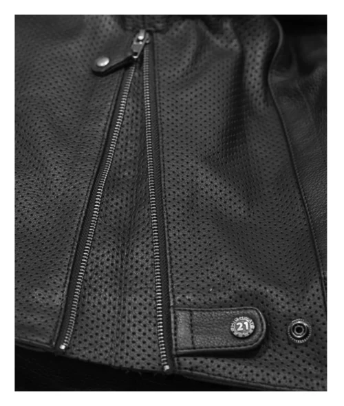Highway 21 Gasser Jacket -Motorcycle Tops Store highway21 gasser jacket black 3