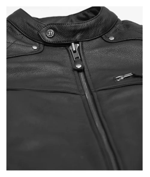 Highway 21 Gasser Jacket -Motorcycle Tops Store highway21 gasser jacket black 6