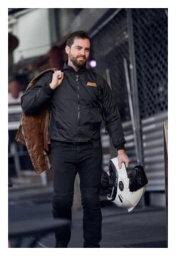 Hotwired 12v Bluetooth Heated Jacket Liner -Motorcycle Tops Store hotwired12v bluetooth heated jacket liner black 3