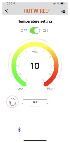 Hotwired 12v Bluetooth Heated Jacket Liner -Motorcycle Tops Store hotwired12v bluetooth heated jacket liner black 6