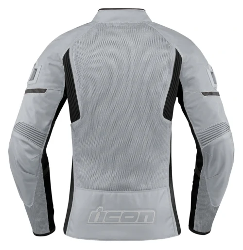 Icon Contra 2 Women's Jacket -Motorcycle Tops Store icon contra2 womens jacket grey 1