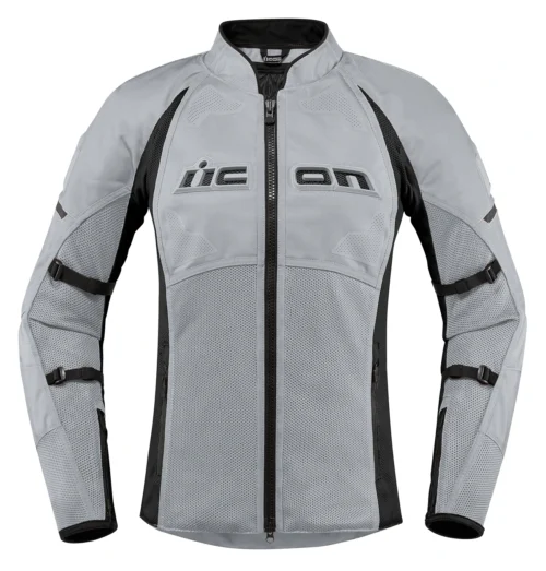 Icon Contra 2 Women's Jacket -Motorcycle Tops Store icon contra2 womens jacket grey