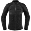 Icon Contra 2 Women's Jacket -Motorcycle Tops Store icon contra2 womens jacket stealth black