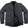 Icon Upstate Canvas National Jacket -Motorcycle Tops Store icon upstate national jacket black