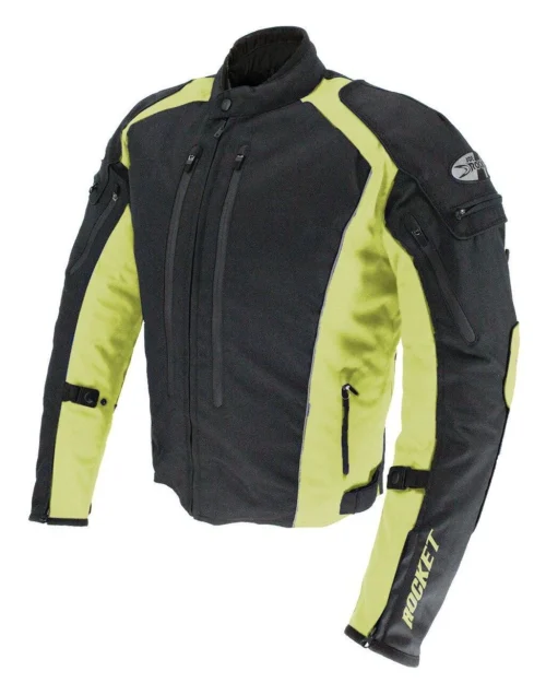 Joe Rocket Turbulent Jacket Black/Hi-Viz / XL [Blemished - Very Good]