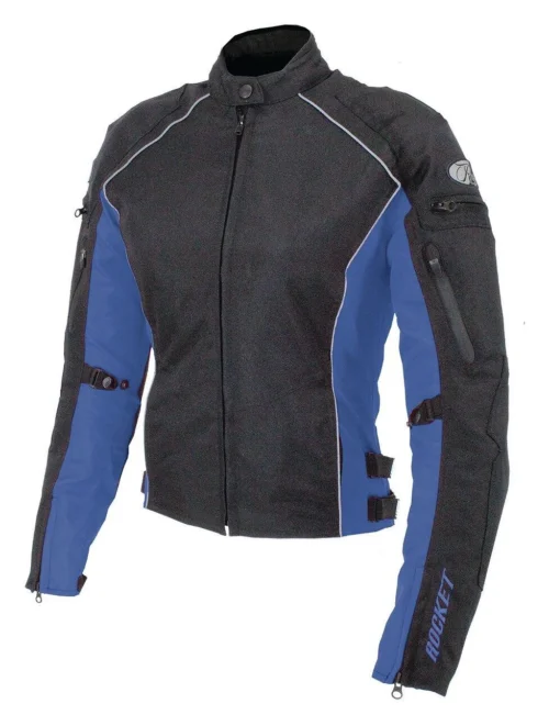 Joe Rocket Turbulent Women's Jacket -Motorcycle Tops Store joe rocket turbulent womens jacket black blue