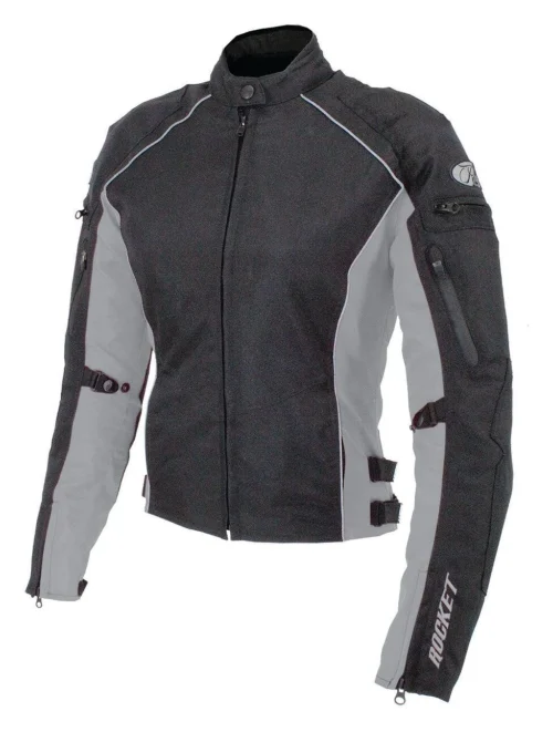 Joe Rocket Turbulent Women's Jacket -Motorcycle Tops Store joe rocket turbulent womens jacket black grey