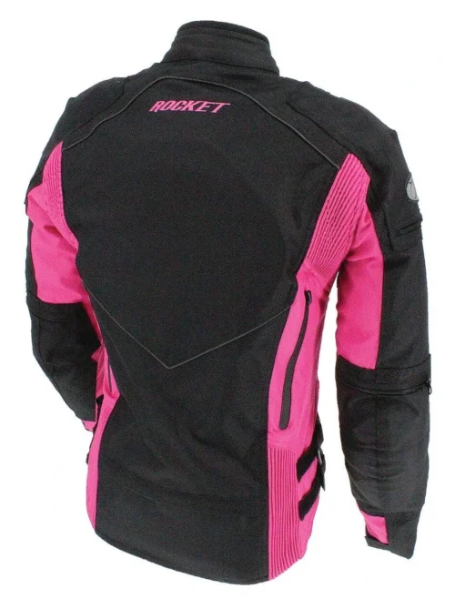 Joe Rocket Turbulent Women's Jacket -Motorcycle Tops Store joe rocket turbulent womens jacket black pink 1