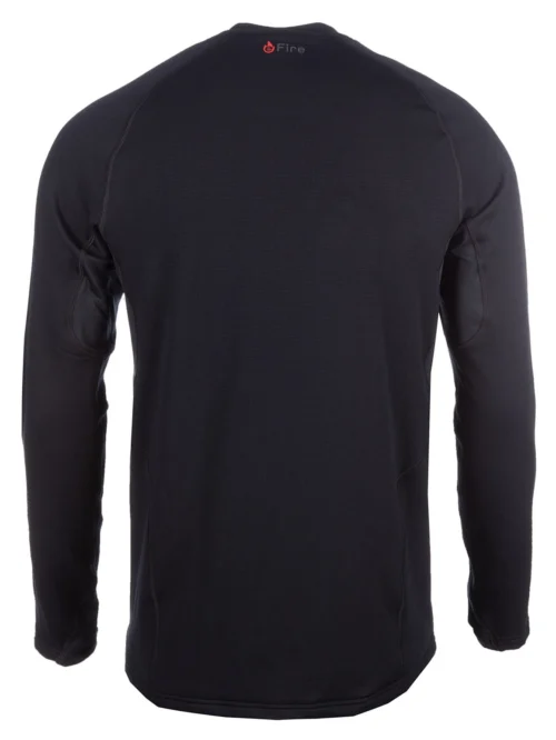Klim Aggressor EFire Heated Shirt -Motorcycle Tops Store klim aggressore fire shirt black 2