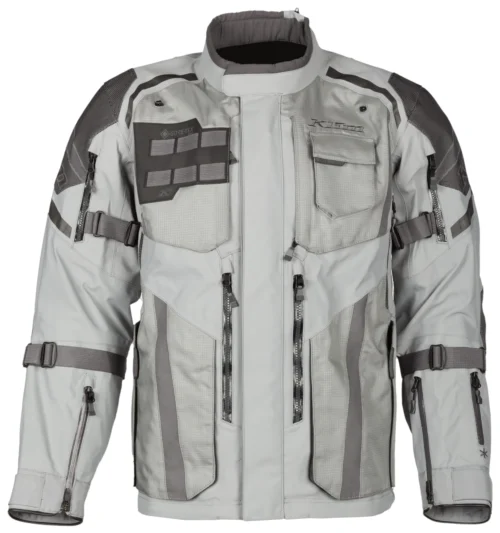 Klim Badlands Pro Jacket -Motorcycle Tops Store klim badlands pro jacket grey scaled