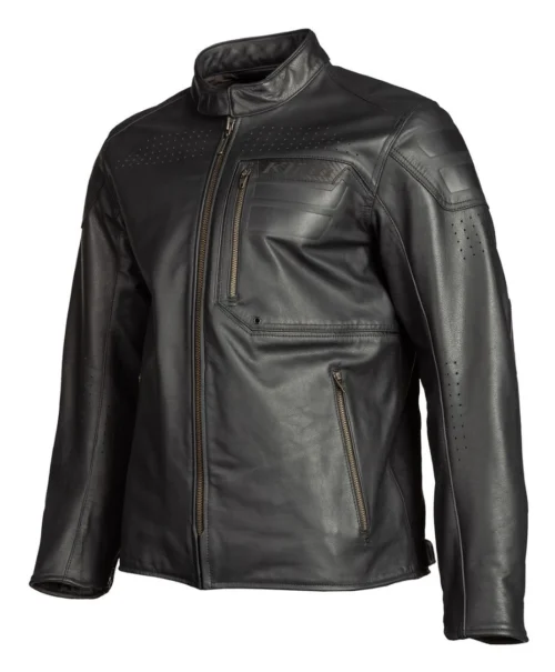 Klim Sixxer Leather Jacket 11 Klim Sixxer Leather Jacket -Motorcycle Tops Store klim sixxer leather jacket gunmetal grey