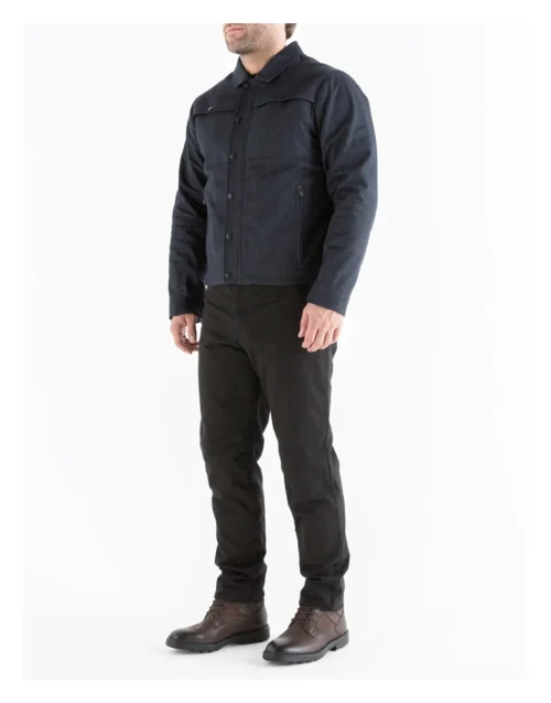Knox Haydon Denim Jacket -Motorcycle Tops Store knox haydon denim jacket blue 2