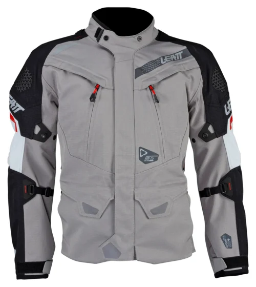 Leatt 7.5 DriTour Jacket 8 Leatt 7.5 DriTour Jacket -Motorcycle Tops Store leatt75 dri tour jacket grey black white