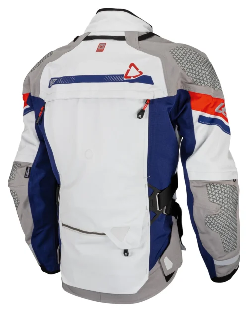 Leatt 7.5 DriTour Jacket 11 Leatt 7.5 DriTour Jacket -Motorcycle Tops Store leatt75 dri tour jacket white navy grey 1